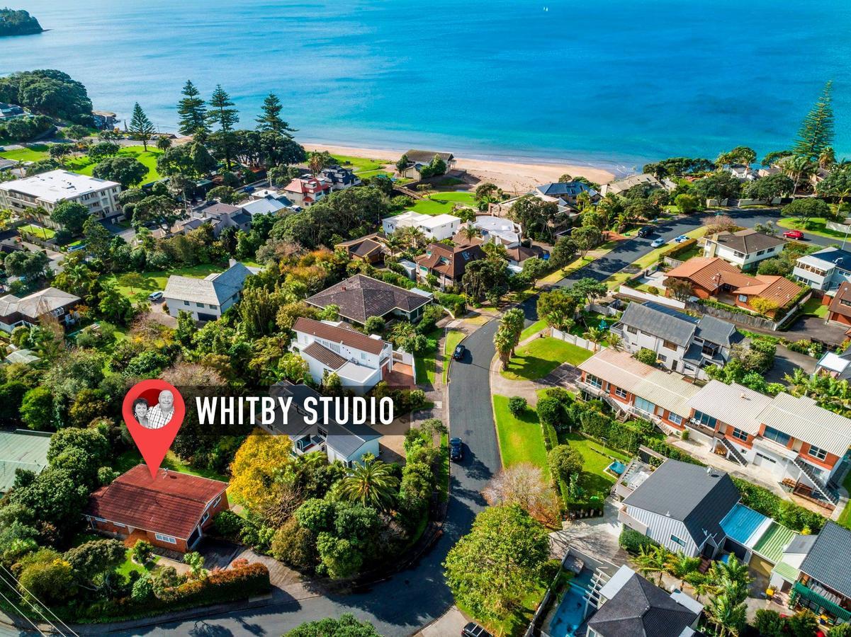 Whitby Studio - Mairangi Bay Beach Auckland Exterior foto
